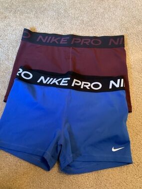 Nike 3” Pro Athletic Shorts. Sz. Large